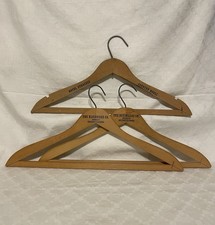 Wooden Advertising Hangers Buffalo  Syracuse New York 18  Vintage Nagel 3 