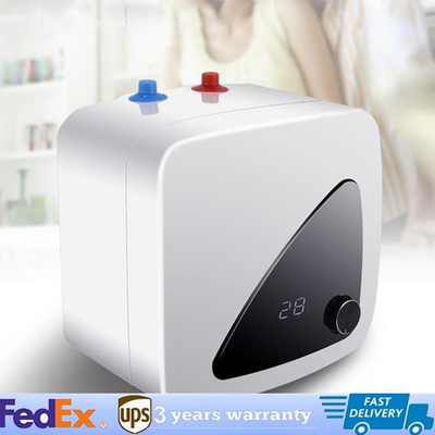 #ad 1500W Instant Electric Hot Water Heater Shower Compact Mini Tank Storage 8L 110V $67.61