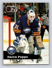 1991-92 Pro Set - Daren Puppa #21 Buffalo Sabres Hockey Card
