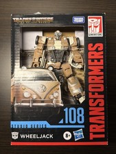 Transformers Action Figure WHEELJACK STUDIO SERIES 108 Volkswagen Transformers