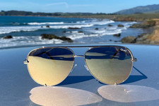 Quay High Key Aviator Sunglasses-Love