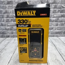 DeWalt DW0330S 330' Tool Connect Laser Distance Measurer In Case - Yellow/Black
