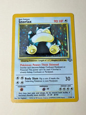 Snorlax (11) Unlimited Holo Rare Jungle 11/64 MP on eBay