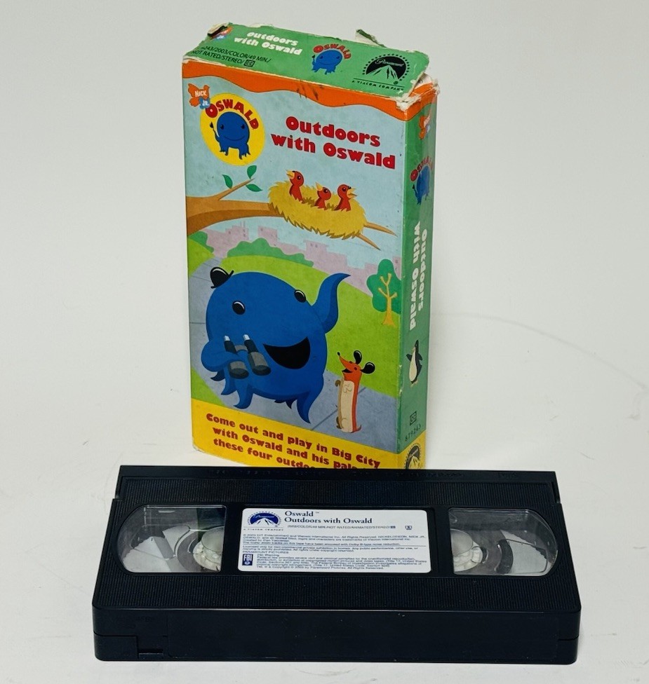 Oswald Outdoors with Oswald Nickelodeon Nick JR - VHS | eBay
