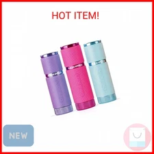 LUX-PRO LP395 Gels Glow in Dark 9 LED Flashlight (Pink, Purple, Teal)