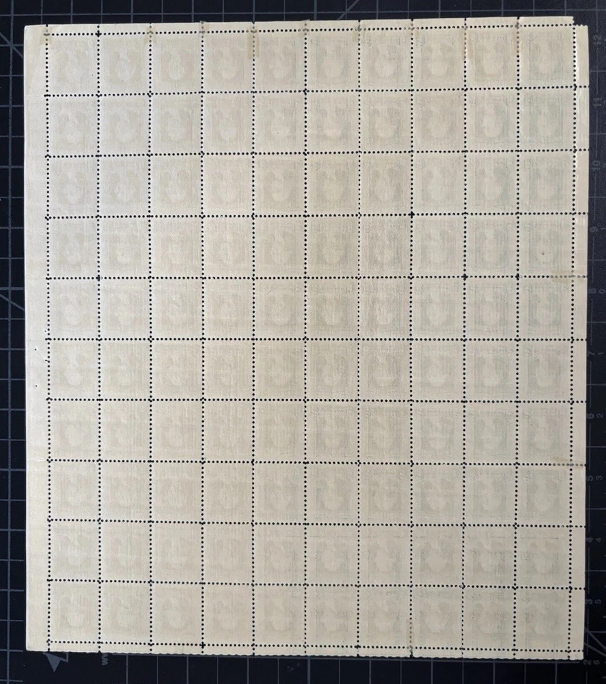 US Stamps - SC 709 - 712 - Sheets Of 100 - MH - Selvage Faults - SCV = $900+ - Image 4 of 4