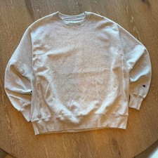 Vintage 90s Champion reverse weave grey crewneck sweatshirt XL