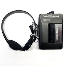 Sony Walkman WM-F2015 FM/AM Cassette Player New Drive Belts Working Condition