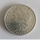 1897 Morgan Silver Dollar $1 Coin 0.9 Fine Silver United States