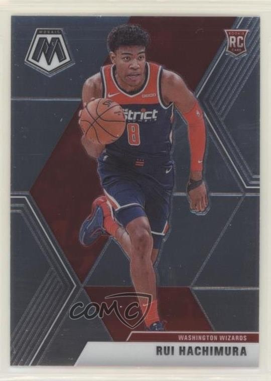 2019-20 Panini Mosaic Rookies Rui Hachimura (Ball in Right Hand) #231 15fy