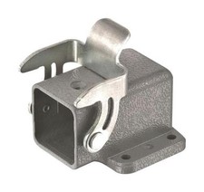 1Pc HARTING 09200030810 Heavy Duty Connector, Base, Bulkhead Mount, Zinc Bo
