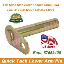 Quick Tach Lower Arm Pin For Case Loader 440CT 70XT 420CT 40XT 440 410 430 60XT