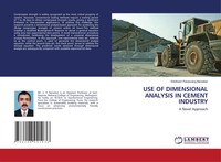 USE OF Dimensional Analysis IN Cement Industry A Novel Approach Narvekar Buch
