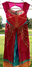 Soyoekbt Jasmine Inspired Princess Costume for Girls Dress-Up Set Costume