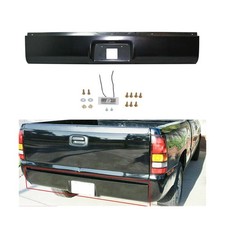 Wflnhb Steel Rear Bumper Roll Pan Replacement For Silverado Sierra 1999-2007
