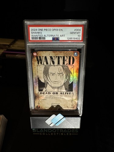 Shanks ALT FA OP09-001 PSA 10 - Les Nouveaux Empereurs - One Piece JP