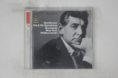 Beethoven 5th & 7th Symphony Bernstein York Philharmonic CD