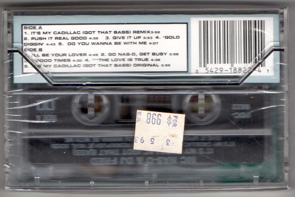 MC NAS-D & DJ FREAKY FRED It's My Cadillac SEALED Rap Tape Miami Bass 1992 - Image 2 of 3