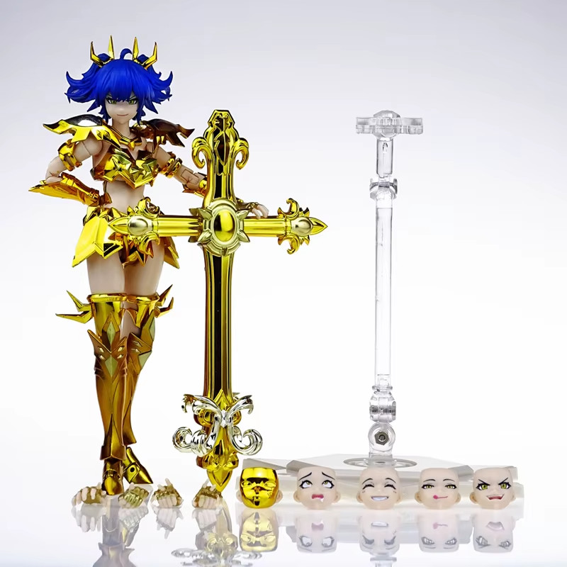 Figurine Pamela du Cancer Saint Seiya Chevaliers du Zodiaque articulée