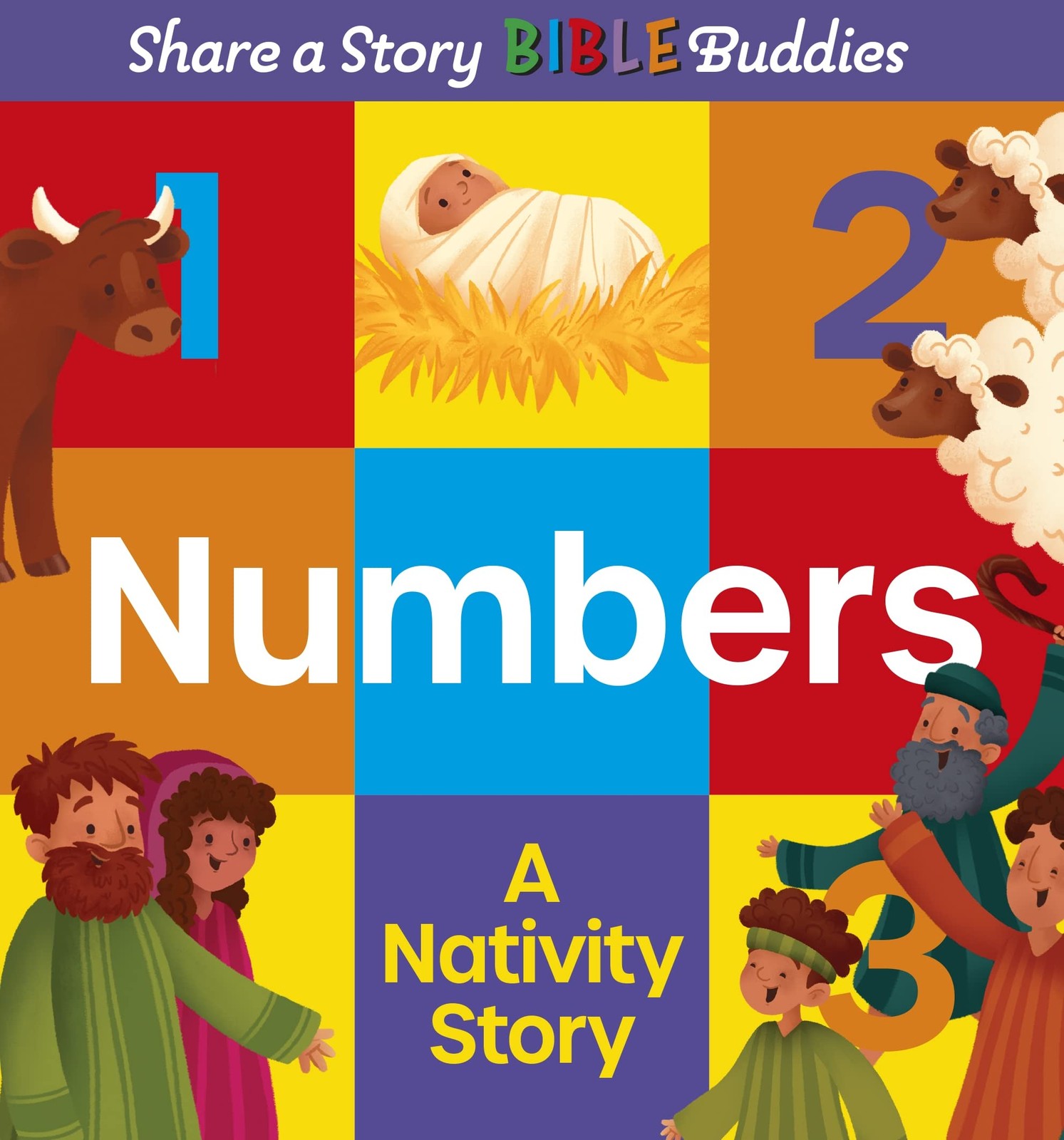 Share a Story Bible Buddies Numbers: A Nativity Story,Ingerslev,