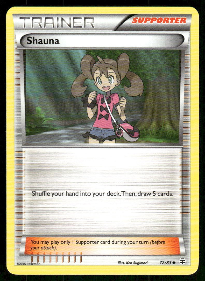 2016 Pokemon Shauna Uncommon Generations 72/83 LP