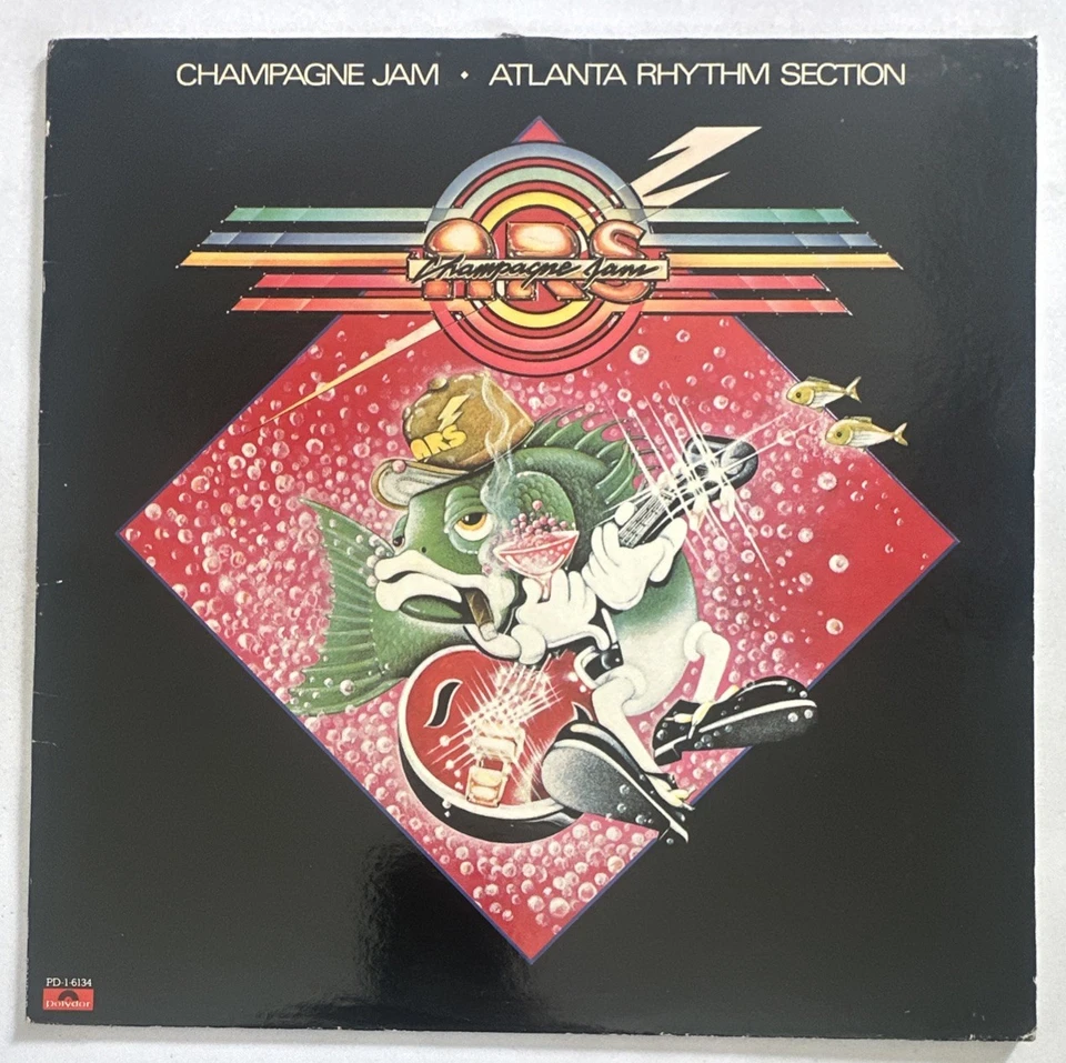 Atlanta Rhythm Section ‎– Champagne Jam Vinyl LP U.S. Release  Southern Rock VG+ - Image 2 of 4