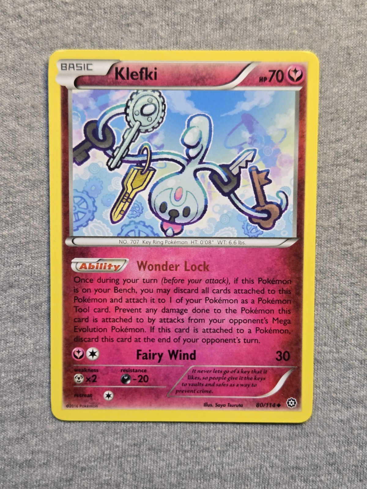 Klefki 80/114 XY-Steam Siege Regular Uncommon