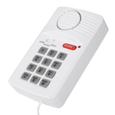 Door Alarm System 3 Settings Security Keypad With Panic Button For Home Offic FG
