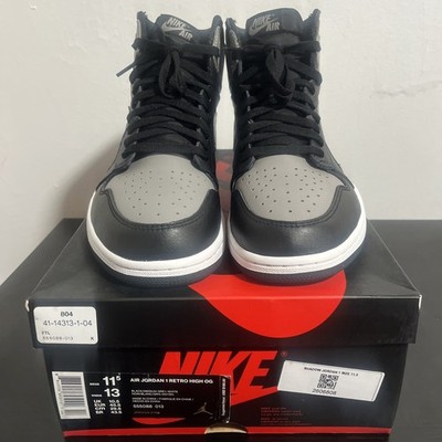 Nike Air Jordan 1 Retro High OG Shadow 2018 Men's - Size 11.5