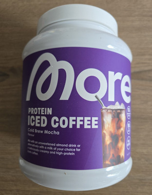 More Proteinpulver Pulver Iced Coffee Cold Brew Mocha Limited Edition Getestet