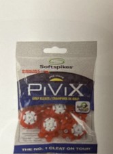 Softspikes PiViX Fast Twist 3.0 Golf Shoe Cleats  23003 Red