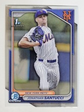 2024 Bowman Draft Chrome 1st Jonathan Santucci #BDC-65 Mets