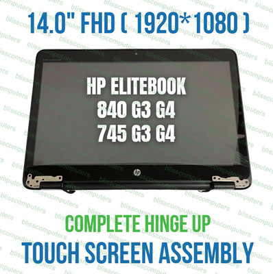 HP EliteBook 840 G4 FHD Corning Gorilla Glass Touch Screen 1920x1080