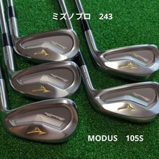 Mizuno Pro 243 Forged Cavity Iron Set 6-PW 5pc Modus3 Tour 105 S Flex RH Used