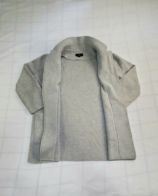 J.CREW / ジャケット/S/ウール/GRY/無地/611326 J Crew Size S Merino Wool Sweater Blazer Women's Light Gray Knit