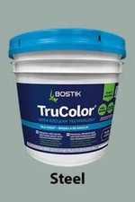 Bostik TruColor Tile Grout Boquilla De Azulejo EZclean pre-mixed 9lbs, Steel NEW
