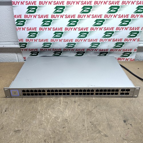 Ubiquiti UniFi US-48 Switch 48 48-Port Gigabit Ethernet Switch w/PwrCrd - USED