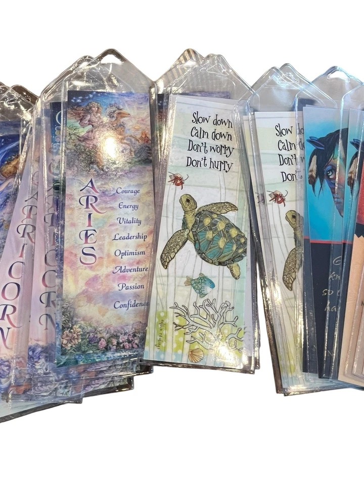Book Mark Bulk Leanin Tree Reseller Bookmarks NOS Lot of 45 pcs, Various Plastic - Image 3 of 4