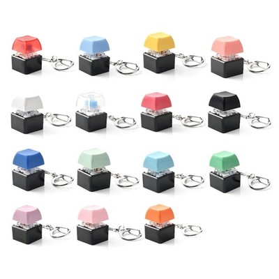Multiple Purpose Switches Mechanical Tester Anxiety Reliever Keychain Device