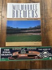 Milwaukee Brewers County Stadium Final Season Bumper Sticker & 1991 Game Program — photo 1