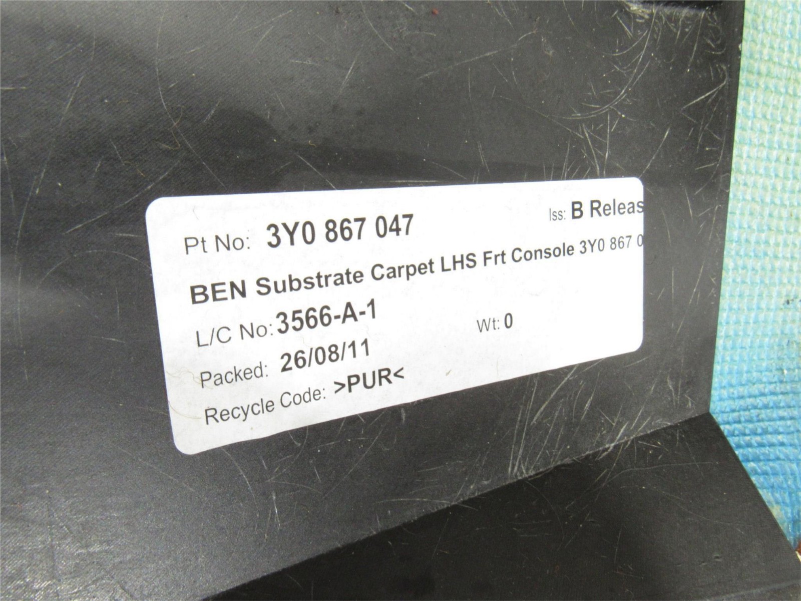 10-20 Bentley Mulsanne 2012 Front Rear Left Right Floor Carpet Mat Trim Set Y2