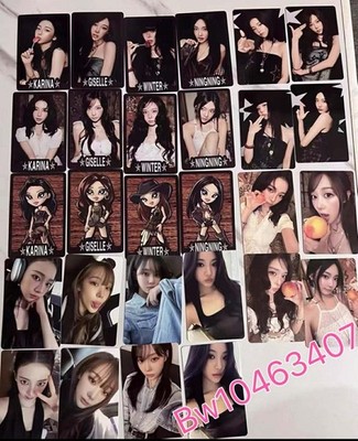 aespa 2026 シーグリ ktown4u 限定 トレカ 4枚セット AESPA OFFICIAL 2026 SEASON'S GREETINGS POB PHOTOCARD WITHMUU