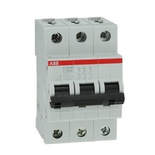 1PC ABB ST203M-C20 Circuit Breaker,Miniature,DIN Rail Mount,C Curve,3 Pole,20A