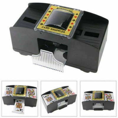 Automatic Card Shuffler - 2 Deck Electronic Poker Card Shuffler For Home Games