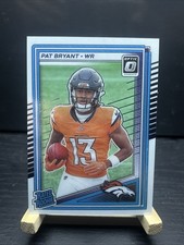 💥 Pat Bryant Rated Rookie Panini Optic Football Card Denver NFL Illinois 💥
