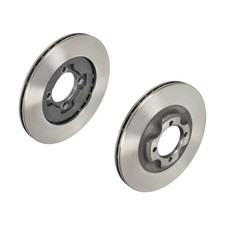 f.becker_line Bremsscheiben belüftet Vorne Rechts Links für MAZDA 323 III