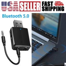 3 in 1 USB Bluetooth 5.0 Audio Transmitter/Receiver Adapter For TV/PC/Car Grace
