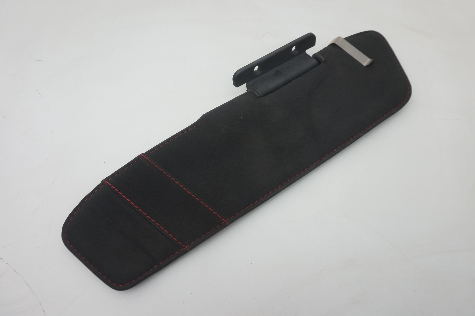 Left Sun Visor Shade Black Leather & Alcantara 83874712 Ferrari 488 Spider 2017