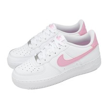 Nike Air Force 1 GS AF1 White Pink Rise Kids Youth Casual Shoes CT3839-124