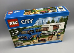 60117 VAN & CARAVAN lego city town SEALED legos set suv camper trailer RV NEW